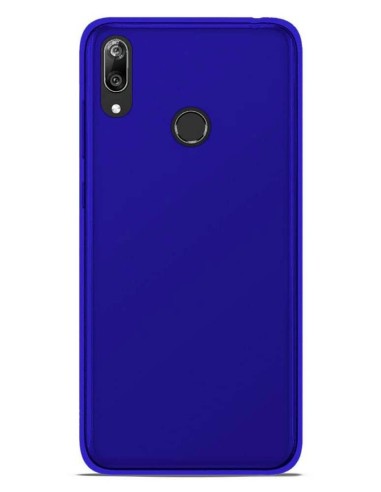 Coque en silicone Givré Bleu