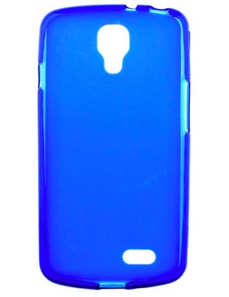 Coque en silicone Givré Bleu pour LG F70