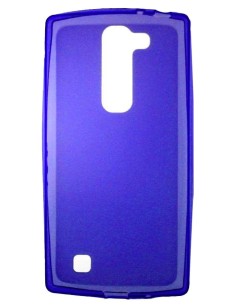 Coque en silicone gel givré Bleu Translucide | 1001coques.fr