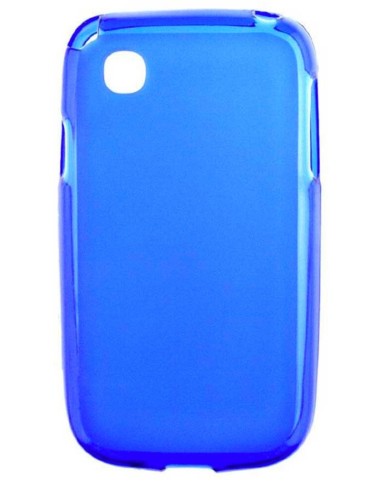 Coque en silicone Givré Bleu