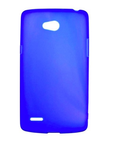 Coque en silicone Givré Bleu