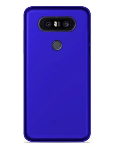 Coque en silicone gel givré Bleu Translucide | 1001coques.fr