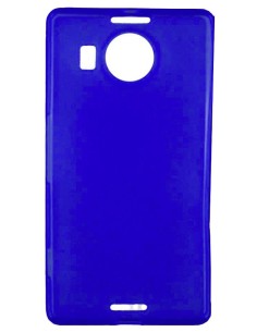 Coque en silicone gel givré Bleu Translucide | 1001coques.fr