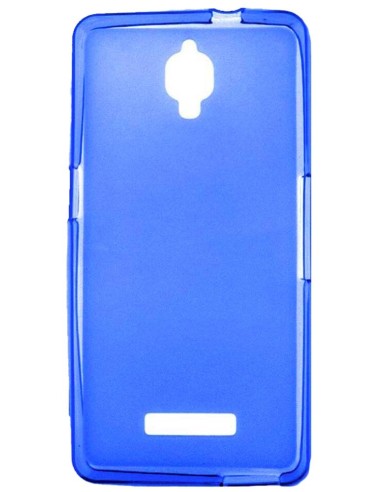 Coque en silicone Givré Bleu