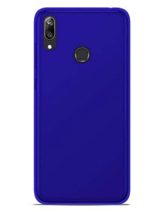 Coque en silicone gel givré Bleu Translucide | 1001coques.fr