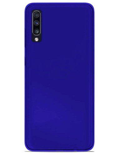 Coque en silicone Givré Bleu