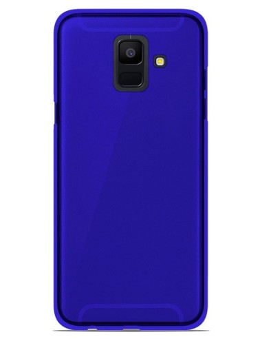 Coque en silicone Givré Bleu