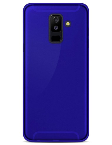 Coque en silicone Givré Bleu