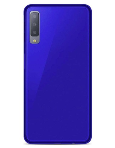 Coque en silicone Givré Bleu