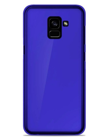 Coque en silicone Givré Bleu