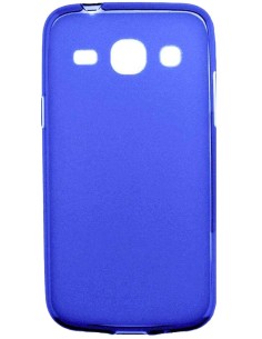 Coque en silicone gel givré Bleu Translucide | 1001coques.fr