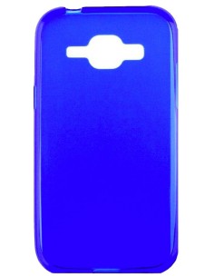 Coque en Silicone Gel givré Bleu Translucide | 1001coques.fr