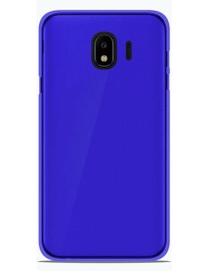 Coque en silicone gel givré Bleu Translucide | 1001coques.fr