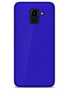 Coque en Silicone Gel givré Bleu Translucide | 1001coques.fr