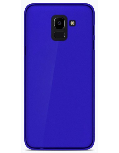 Coque en silicone Givré Bleu