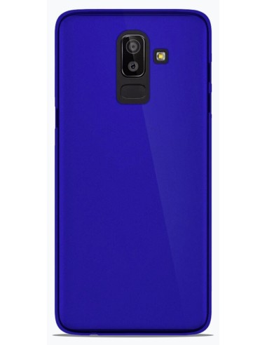 Coque en silicone Givré Bleu