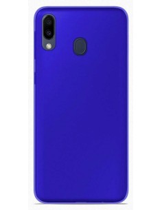 Coque en Silicone Gel givré Bleu Translucide | 1001coques.fr