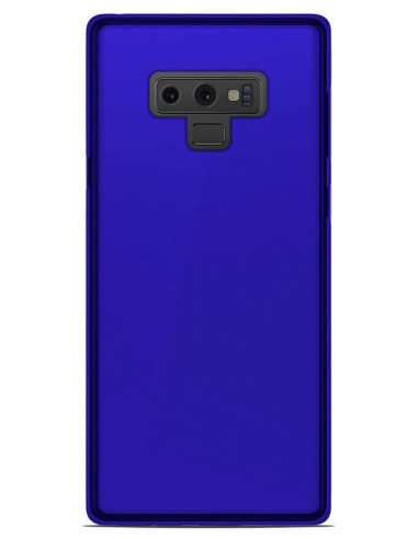 Coque en silicone Givré Bleu