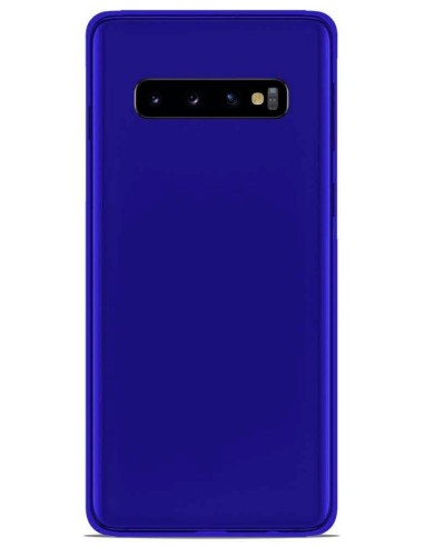 Coque en silicone Givré Bleu