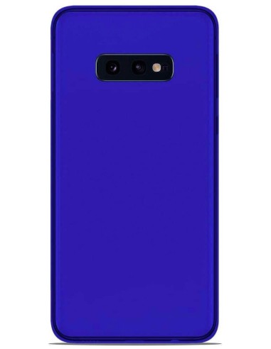 Coque en silicone Givré Bleu