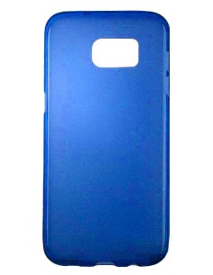 Coque en silicone gel givré Bleu Translucide | 1001coques.fr