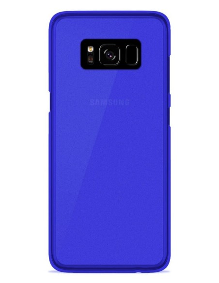 Coque en silicone Givré Bleu pour Samsung Galaxy S8 Plus