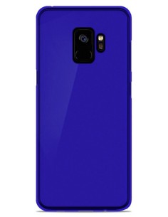 Coque en Silicone Gel givré Bleu Translucide | 1001coques.fr