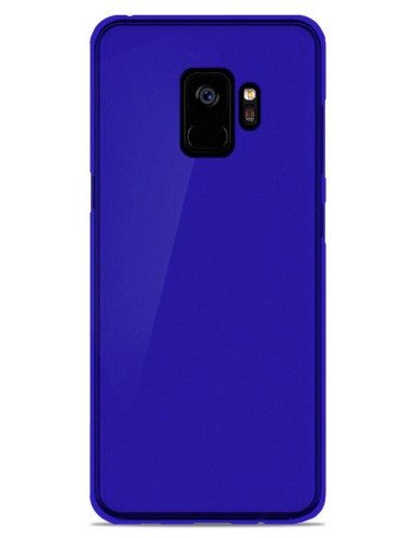 Coque en silicone Givré Bleu