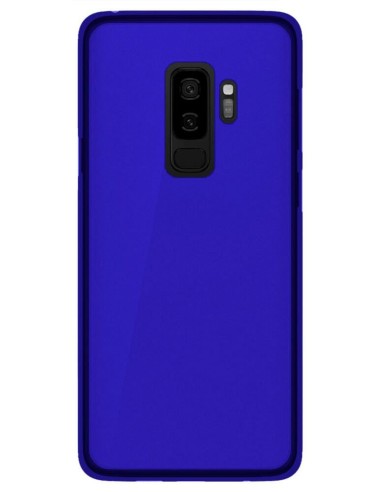 Coque en silicone Givré Bleu