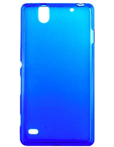 Coque en silicone Givré Bleu