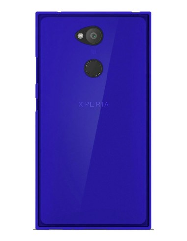 Coque en silicone Givré Bleu