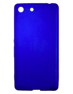 Coque en silicone gel givré Bleu Translucide | 1001coques.fr