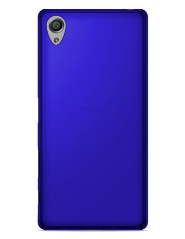 Coque en silicone Givré Bleu