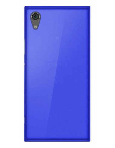 Coque en silicone Givré Bleu