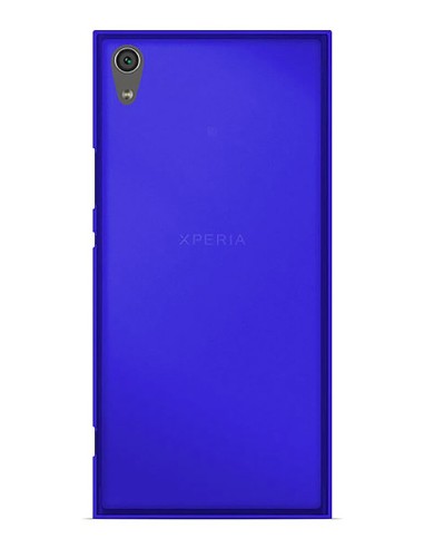 Coque en silicone Givré Bleu