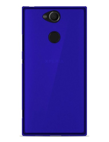Coque en silicone Givré Bleu