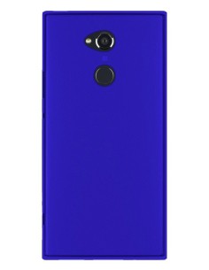 Coque en Silicone Gel givré Bleu Translucide | 1001coques.fr