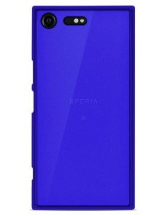 Coque en Silicone Gel givré Bleu Translucide | 1001coques.fr