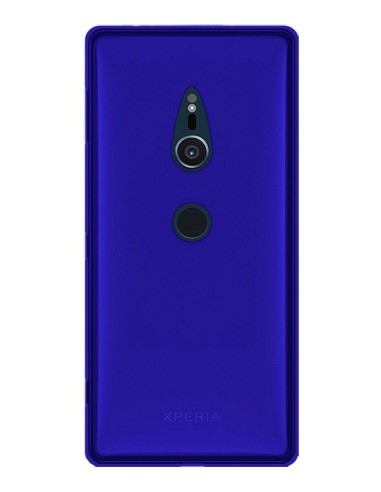 Coque en silicone Givré Bleu