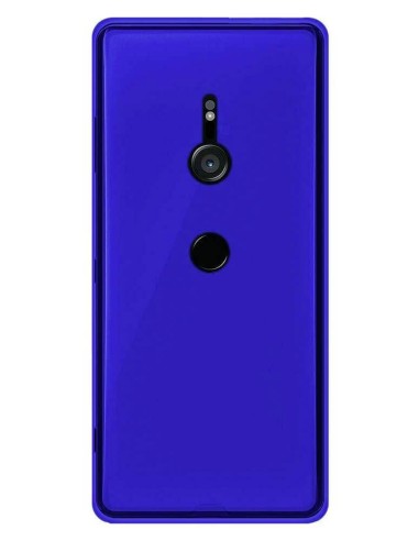 Coque en silicone Givré Bleu