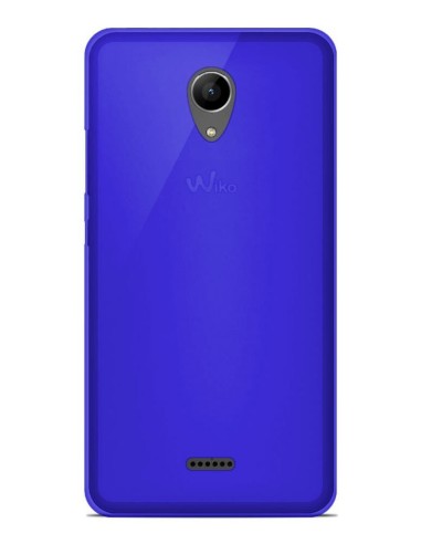 Coque en silicone Givré Bleu