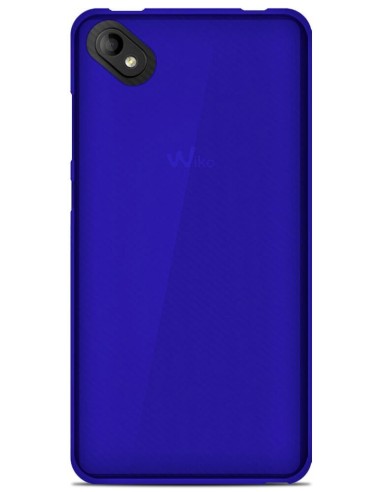 Coque en silicone Givré Bleu