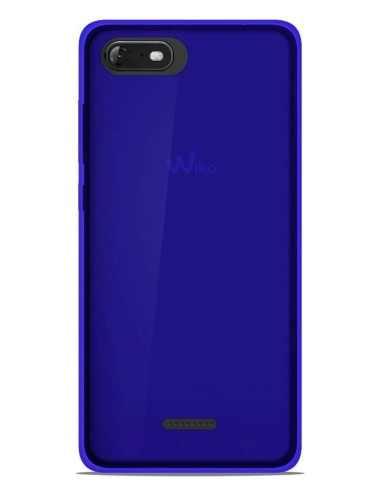 Coque en silicone Givré Bleu