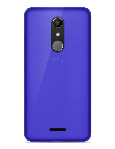 Coque en silicone Givré Bleu