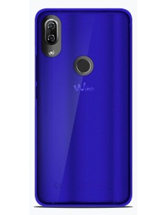 Coque en Silicone Gel givré Bleu Translucide | 1001coques.fr