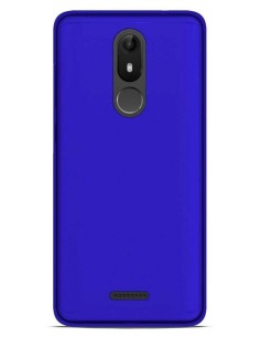 Coque en Silicone Gel givré Bleu Translucide | 1001coques.fr