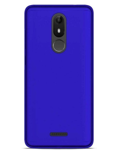 Coque en silicone Givré Bleu