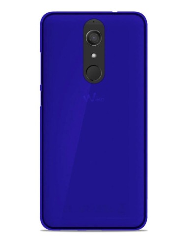 Coque en silicone Givré Bleu