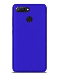 Coque en silicone gel givré Bleu Translucide | 1001coques.fr