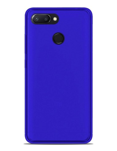 Coque en silicone Givré Bleu